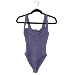 Small Periwinkle Forever 21 Bodysuit